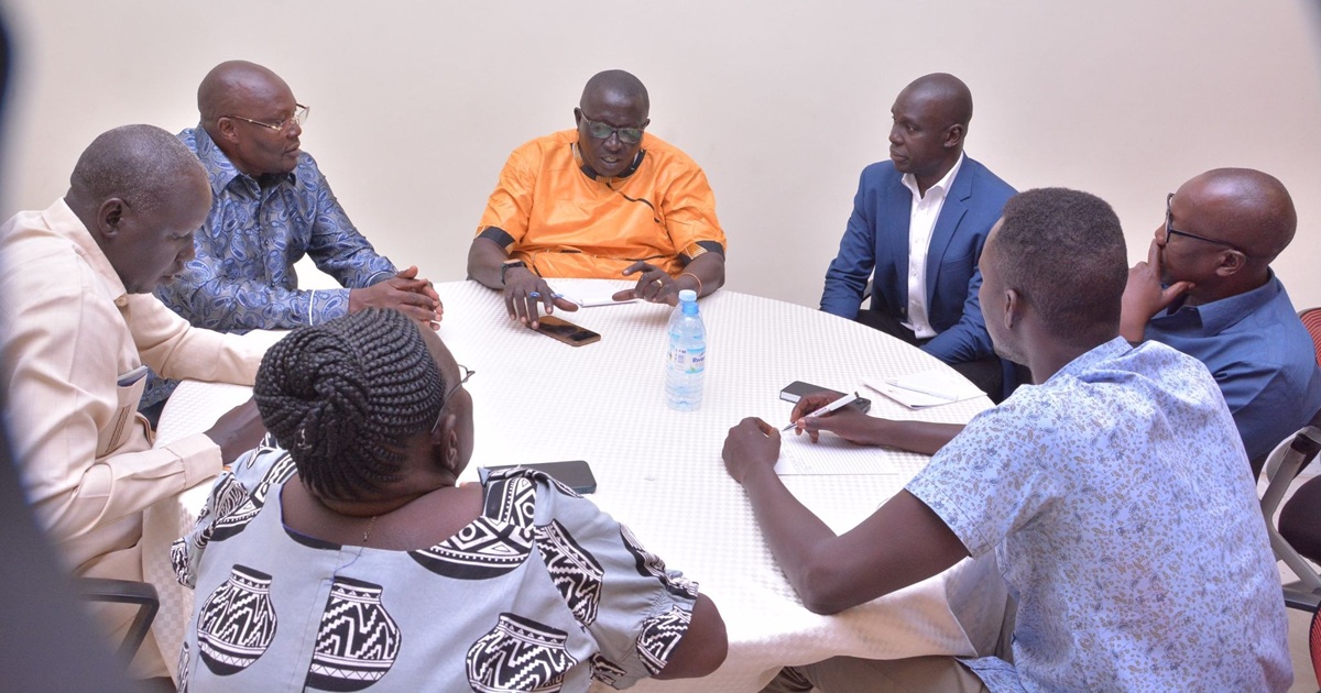 Participants during the workshop sharing experiences of Cliamte induced conflict