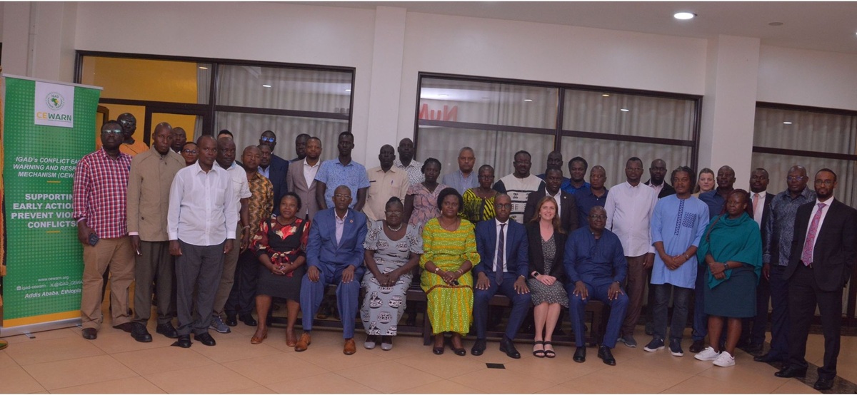 Participants present in the meeting convened by Cewarn to test the Novel tools