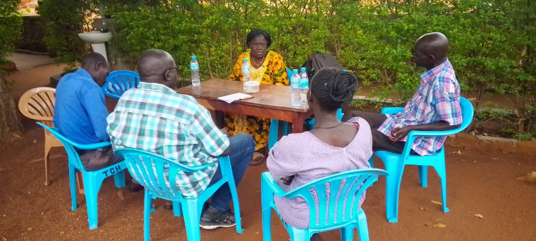 SSPRC assessment team meeting with STT in Torit